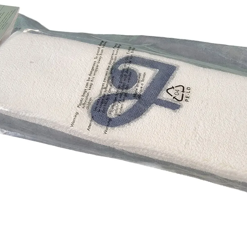 Vintage Nike Michael Jordan Jumpman Sweat Headband NEW White/Black 591249-100